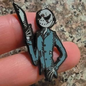 *2 for $13* Jack Skellington × Jason Voorhees Friday the 13th Mashup Enamel Pin